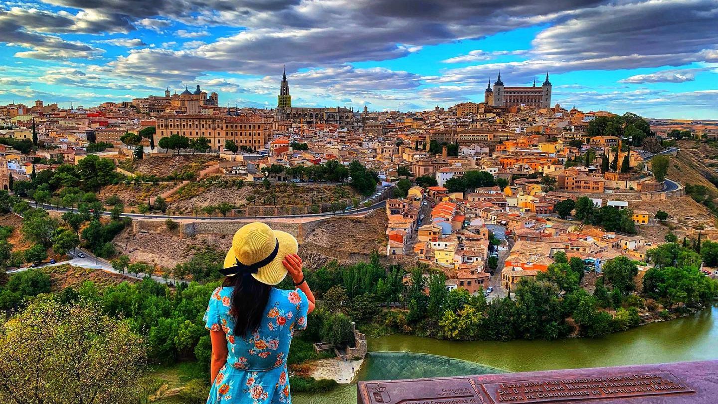 Vista panorámica del casco histórico de Toledo